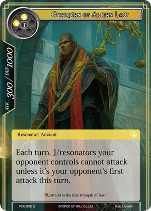 Image for Guardian of Altean Law (Return of the Dragon Emperor) (RDE-002) - Force of Will
