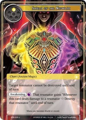 Image for Shield of the Nephilim (Return of the Dragon Emperor) (RDE-005) - Force of Will