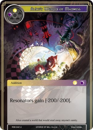 Image for Alice's World of Madness (Return of the Dragon Emperor) (RDE-042) - Force of Will