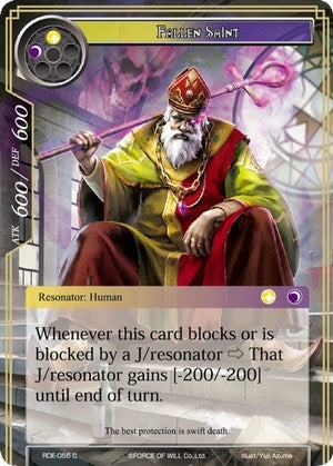 Image for Fallen Saint (Return of the Dragon Emperor) (RDE-056) - Force of Will