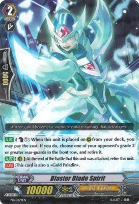 Image for Blaster Blade Spirit (Promo Cards) (PR/0279EN) - Cardfight Vanguard
