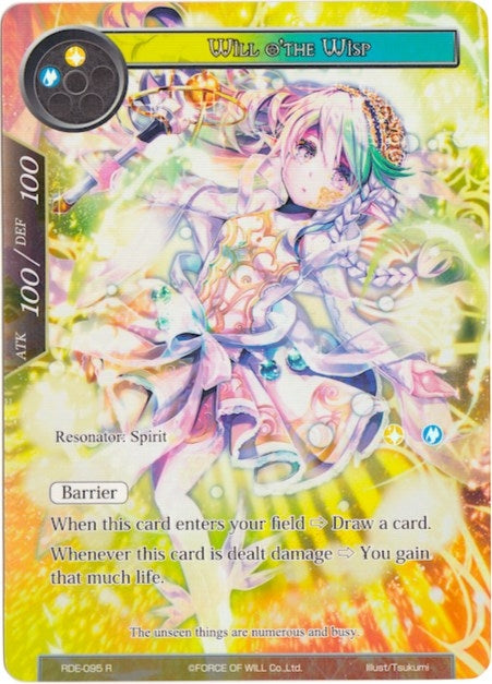 Image for Will o'the Wisp (Full Art) (Return of the Dragon Emperor) (RDE-095) - Force of Will