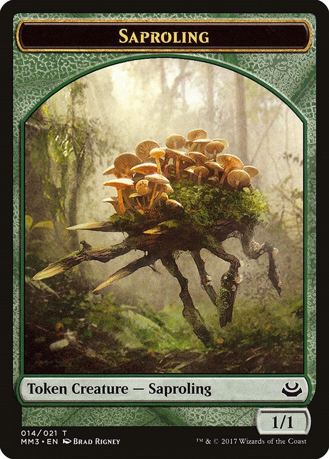 Image for Saproling Token (Modern Masters 2017) (14) - Magic: The Gathering