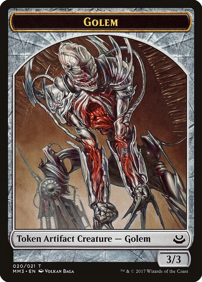 Image for Golem Token (Modern Masters 2017) (20) - Magic: The Gathering