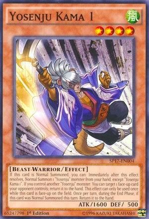 Image for Yosenju Kama 1 (Starfoil) (Star Pack - Battle Royal) (SP17-EN004) - YuGiOh