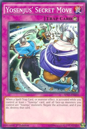 Image for Yosenjus' Secret Move (Starfoil) (Star Pack - Battle Royal) (SP17-EN050) - YuGiOh
