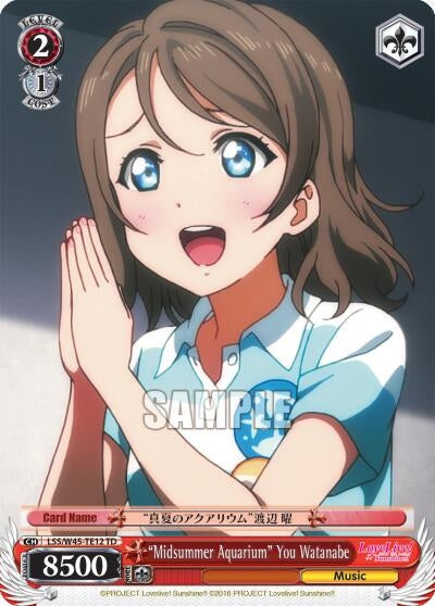 Image for "Midsummer Aquarium" You Watanabe (Love Live! Sunshine!!) (LSS/W45-TE12 TD) - Weiss Schwarz