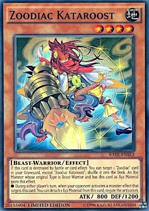 Image for Zoodiac Kataroost (Raging Tempest) (RATE-ENSE3) - YuGiOh