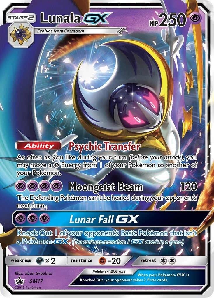 Image for Lunala GX - SM17 (SM Promos) (SM17) - Pokemon
