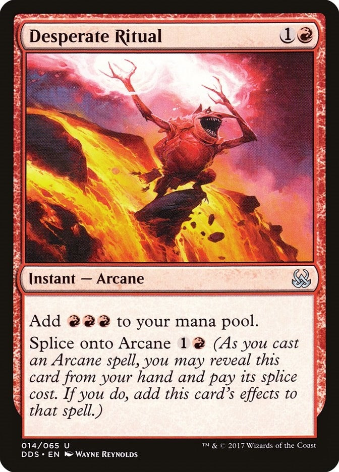Image for Desperate Ritual (Duel Decks: Mind vs. Might) (14) - Magic: The Gathering