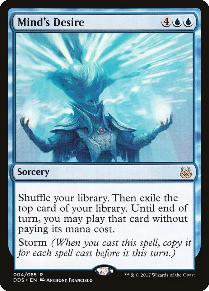 Image for Mind's Desire (Duel Decks: Mind vs. Might) (4) - Magic: The Gathering