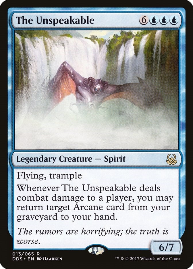 Image for The Unspeakable (Duel Decks: Mind vs. Might) (13) - Magic: The Gathering