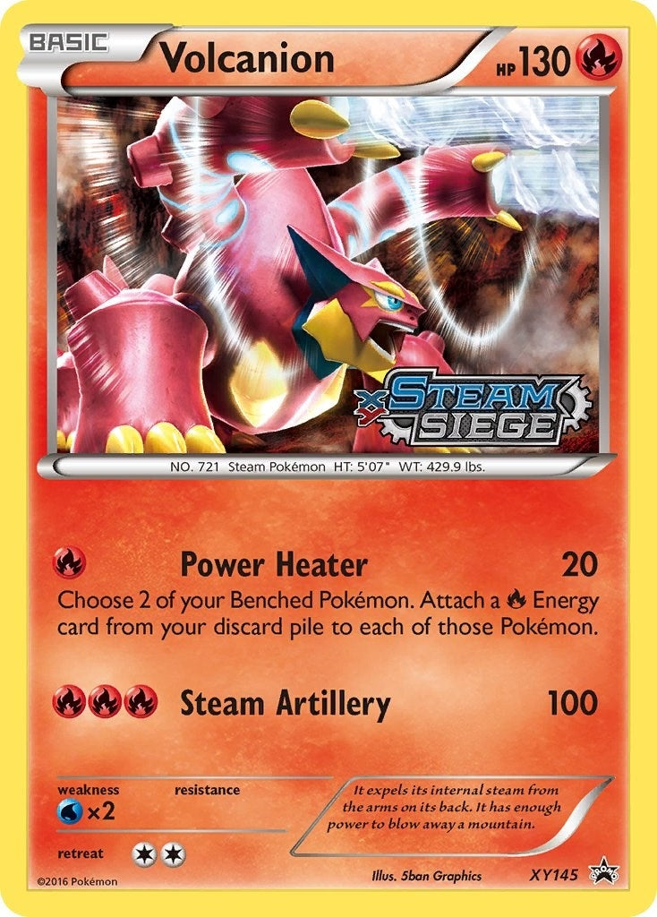 Image for Volcanion (XY Steam Siege Prerelease) (XY Promos) (XY145) - Pokemon