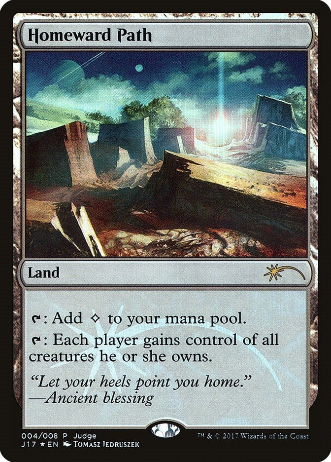 Image for Homeward Path (Judge Promos) (4) - Magic: The Gathering