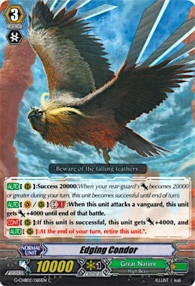 Image for Edging Condor (G-CHB02: We ARE!!! Trinity Dragon) (G-CHB02/065EN) - Cardfight Vanguard