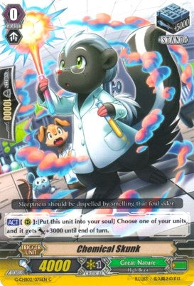 Image for Chemical Skunk (G-CHB02: We ARE!!! Trinity Dragon) (G-CHB02/075EN) - Cardfight Vanguard