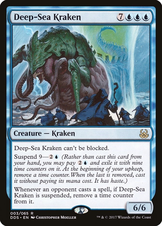 Image for Deep-Sea Kraken (Duel Decks: Mind vs. Might) (3) - Magic: The Gathering