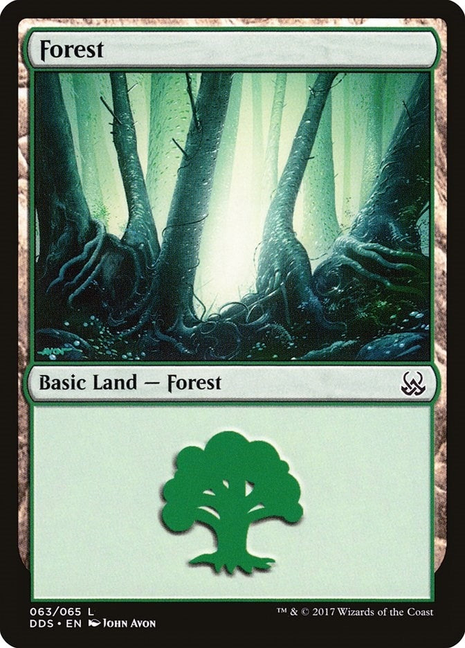 Image for Forest (063) (Duel Decks: Mind vs. Might) (63) - Magic: The Gathering