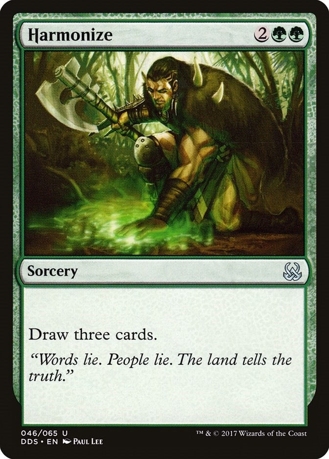 Image for Harmonize (Duel Decks: Mind vs. Might) (46) - Magic: The Gathering