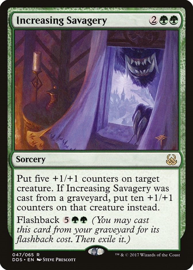 Image for Increasing Savagery (Duel Decks: Mind vs. Might) (47) - Magic: The Gathering