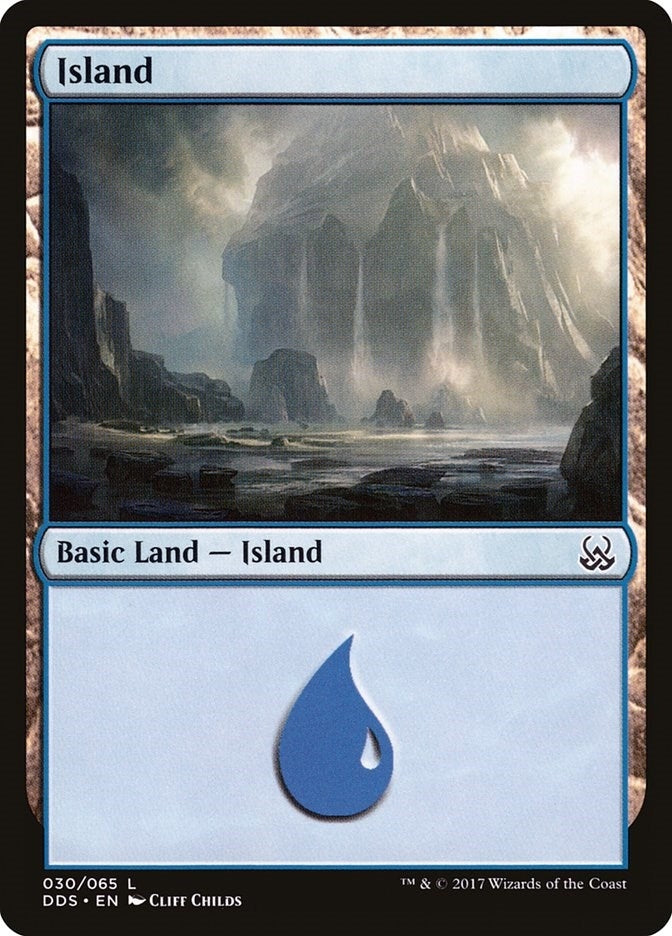 Image for Island (030) (Duel Decks: Mind vs. Might) (30) - Magic: The Gathering