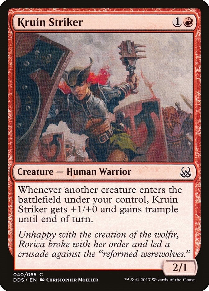 Image for Kruin Striker (Duel Decks: Mind vs. Might) (40) - Magic: The Gathering