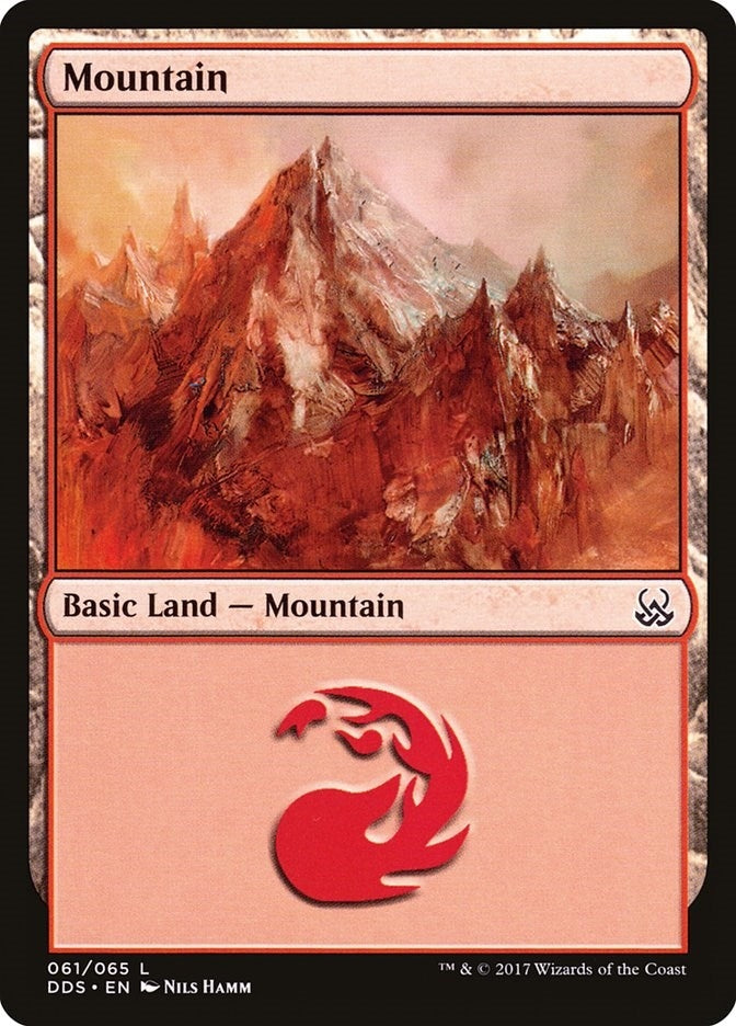 Image for Mountain (061) (Duel Decks: Mind vs. Might) (61) - Magic: The Gathering