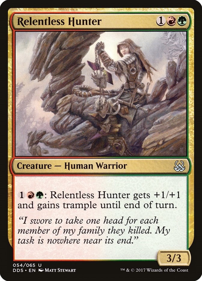 Image for Relentless Hunter (Duel Decks: Mind vs. Might) (54) - Magic: The Gathering