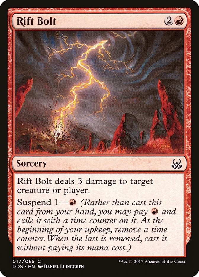 Image for Rift Bolt (Duel Decks: Mind vs. Might) (17) - Magic: The Gathering