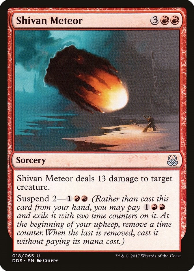 Image for Shivan Meteor (Duel Decks: Mind vs. Might) (18) - Magic: The Gathering