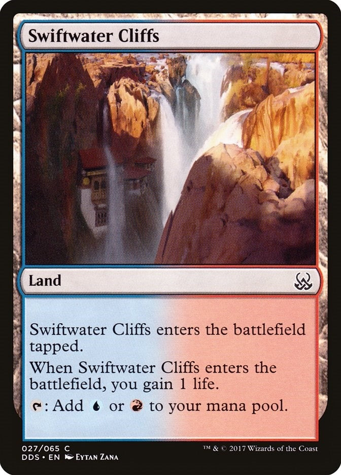 Image for Swiftwater Cliffs (Duel Decks: Mind vs. Might) (27) - Magic: The Gathering