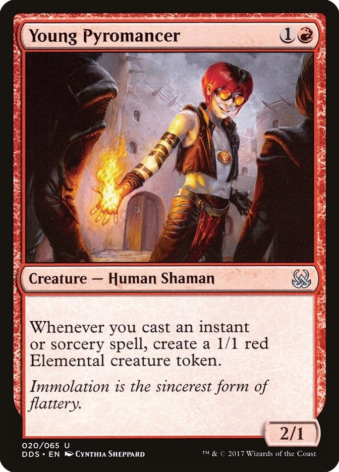 Image for Young Pyromancer (Duel Decks: Mind vs. Might) (20) - Magic: The Gathering
