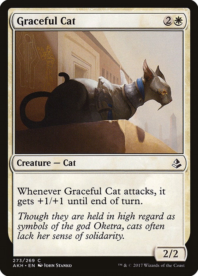 Image for Graceful Cat (Amonkhet) (273) - Magic: The Gathering