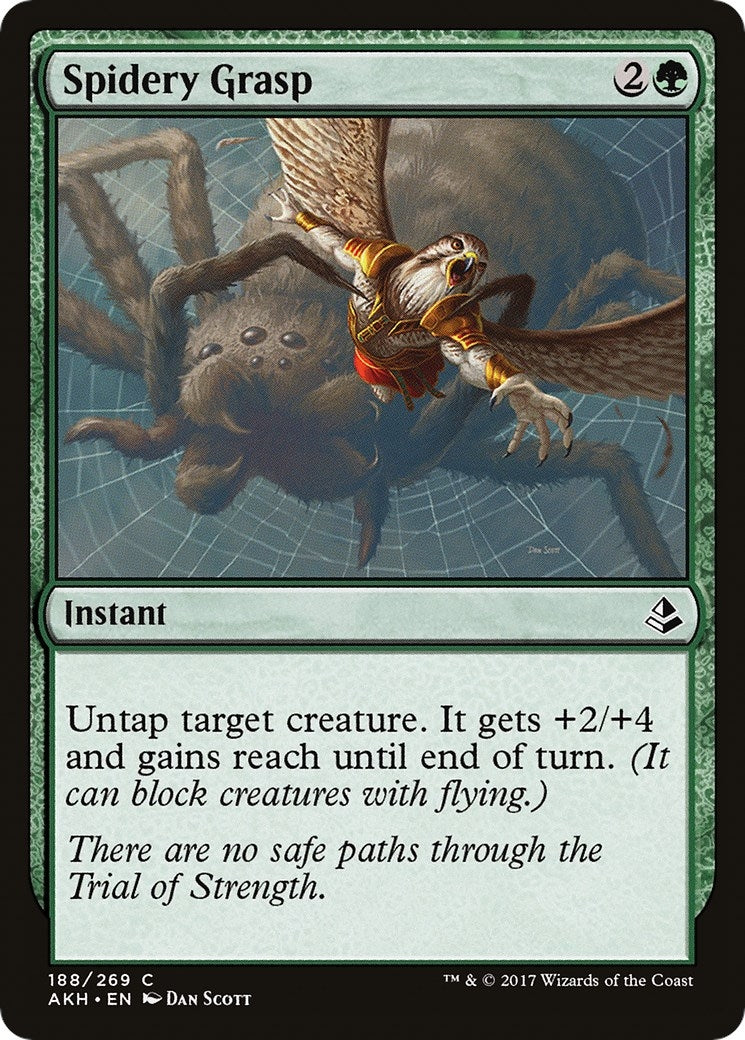 Image for Spidery Grasp (Amonkhet) (188) - Magic: The Gathering