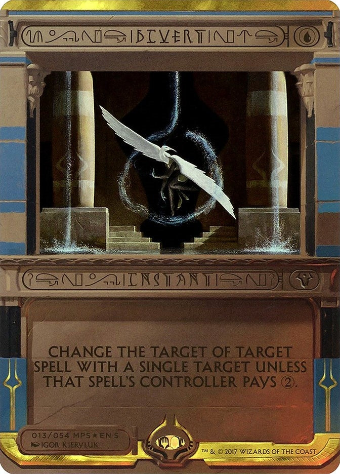 Image for Divert (Masterpiece Series: Amonkhet Invocations) (13) - Magic: The Gathering
