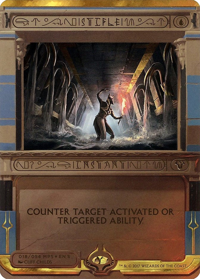 Image for Stifle (Masterpiece Series: Amonkhet Invocations) (18) - Magic: The Gathering