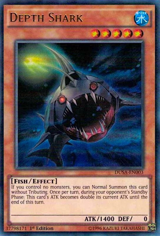 Image for Depth Shark (Duelist Saga) (DUSA-EN003) - YuGiOh