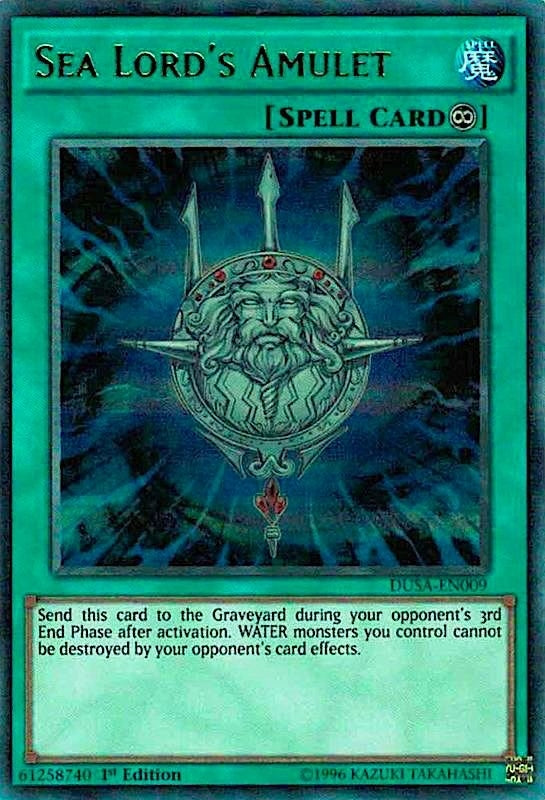 Image for Sea Lord's Amulet (Duelist Saga) (DUSA-EN009) - YuGiOh