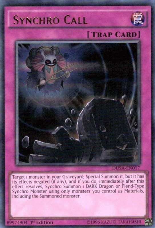 Image for Synchro Call (Duelist Saga) (DUSA-EN017) - YuGiOh