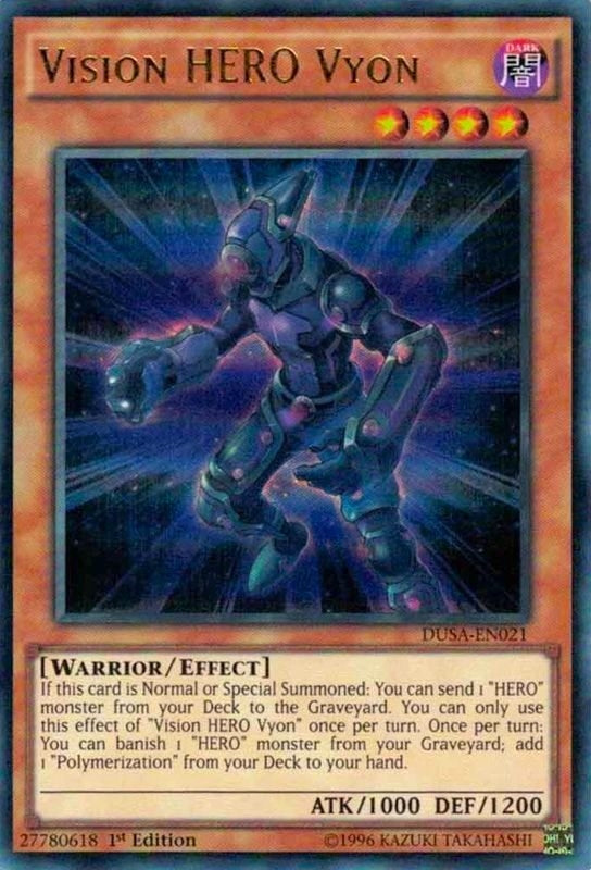 Image for Vision HERO Vyon (Duelist Saga) (DUSA-EN021) - YuGiOh