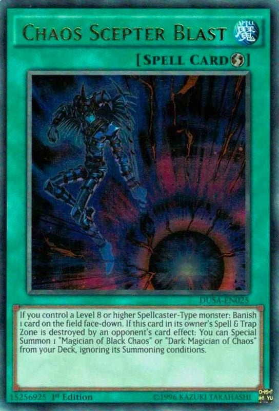 Image for Chaos Scepter Blast (Duelist Saga) (DUSA-EN025) - YuGiOh