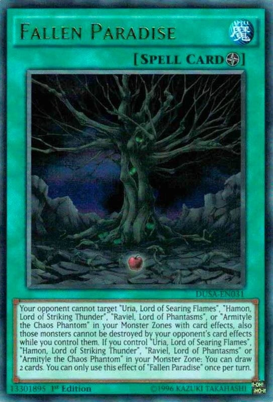 Image for Fallen Paradise (Duelist Saga) (DUSA-EN031) - YuGiOh