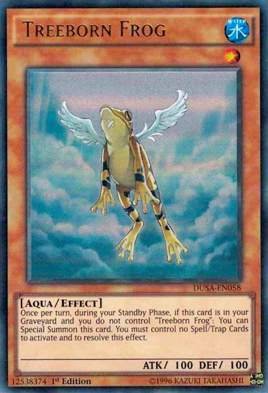 Image for Treeborn Frog (Duelist Saga) (DUSA-EN058) - YuGiOh