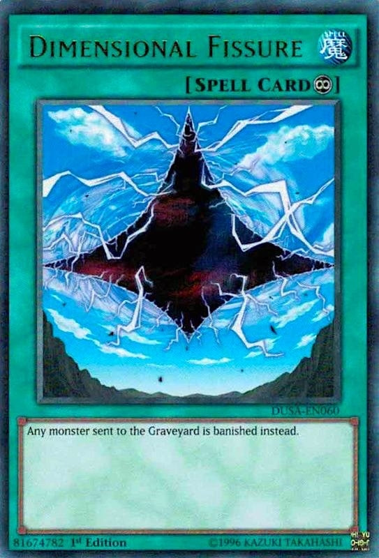 Image for Dimensional Fissure (Duelist Saga) (DUSA-EN060) - YuGiOh
