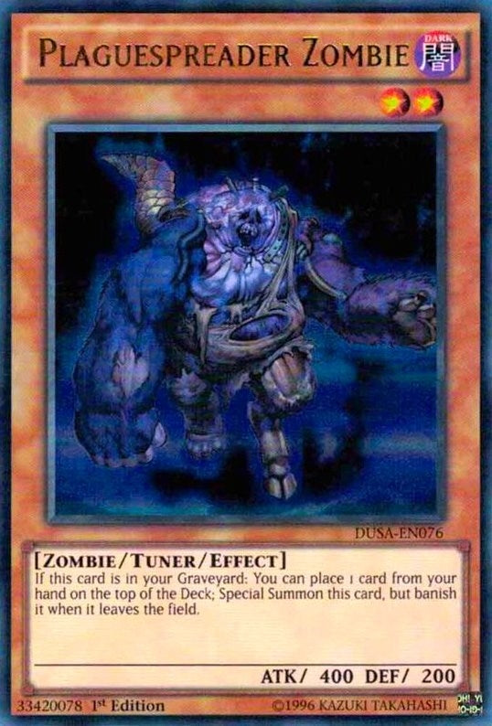 Image for Plaguespreader Zombie (Duelist Saga) (DUSA-EN076) - YuGiOh