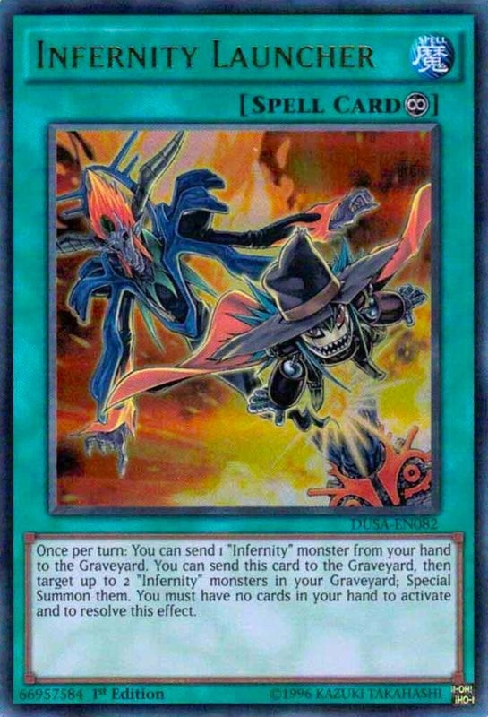 Image for Infernity Launcher (Duelist Saga) (DUSA-EN082) - YuGiOh