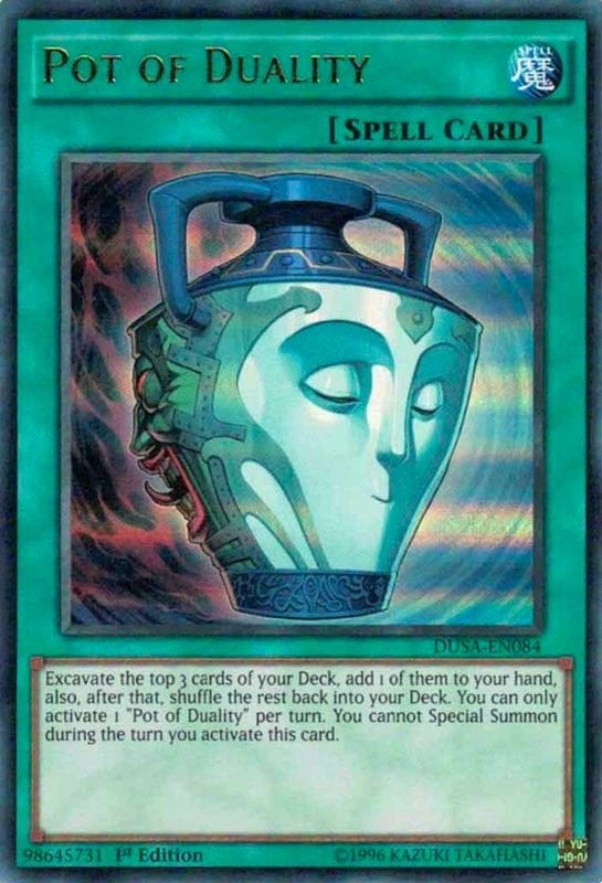 Image for Pot of Duality (Duelist Saga) (DUSA-EN084) - YuGiOh
