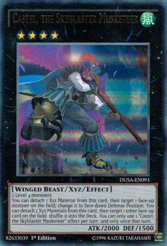 Image for Castel, the Skyblaster Musketeer (Duelist Saga) (DUSA-EN093) - YuGiOh