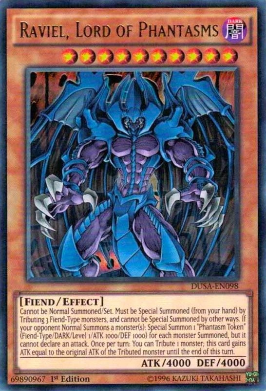 Image for Raviel, Lord of Phantasms (Duelist Saga) (DUSA-EN098) - YuGiOh