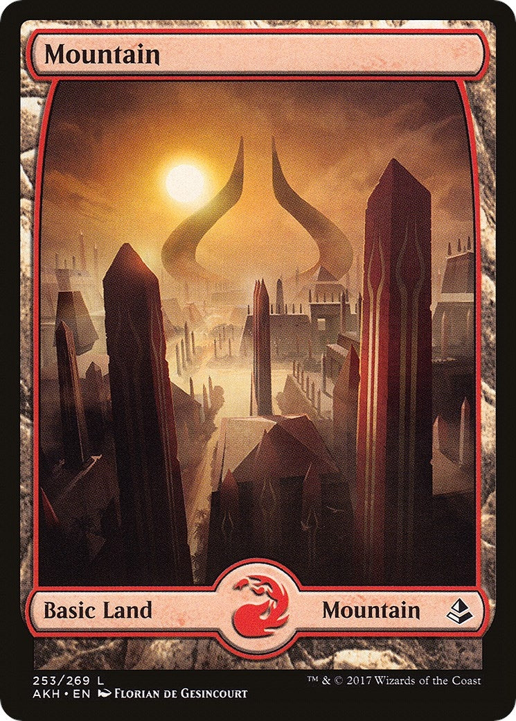 Image for Mountain (253) - Full Art (Amonkhet) (253) - Magic: The Gathering